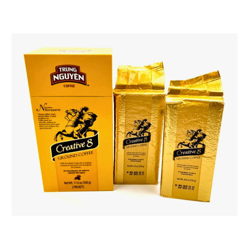Trung Nguyen Creative 8 Premium Vietnamese Coffee 17.6 oz - A&E Foodstore