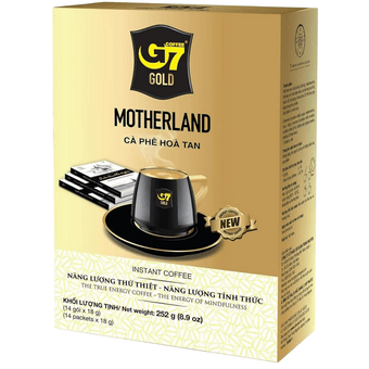 Trung Nguyen G7 Gold Motherland 8.9oz