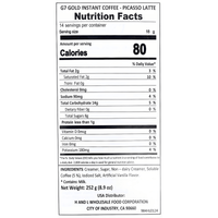 Trung Nguyen G7 Gold Picasso Latte 8.9oz - A&E Foodstore