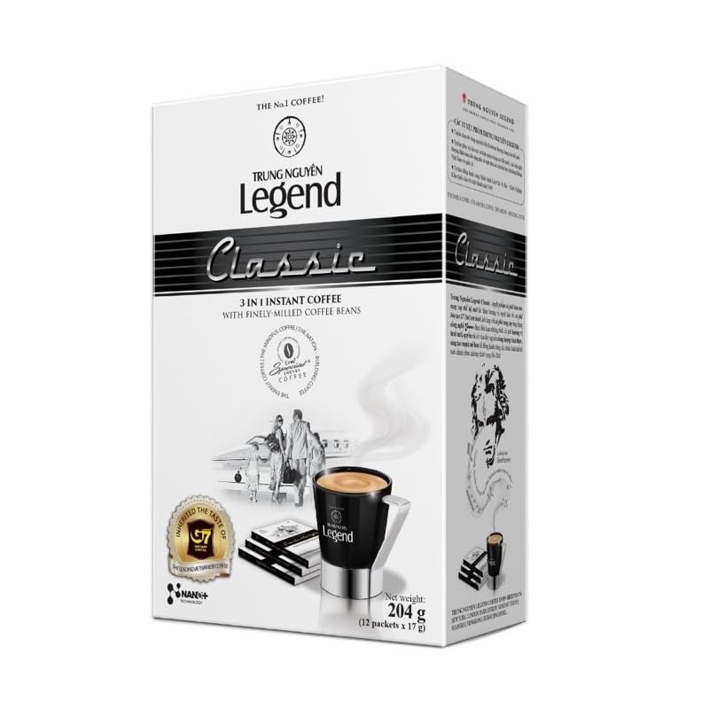 Trung Nguyen Legend Classic 3 in 1 Coffee 7.2oz - A&E Foodstore