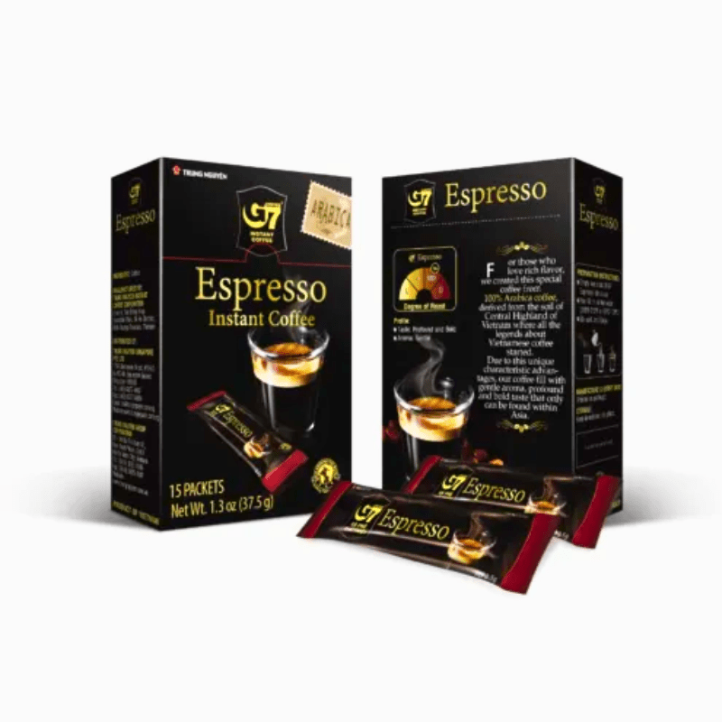 Trung Nguyen Legend G7 Espresso Instant Coffee 1.3 oz - A&E Foodstore