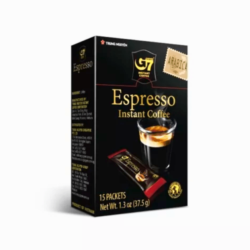 Trung Nguyen Legend G7 Espresso Instant Coffee 1.3 oz - A&E Foodstore