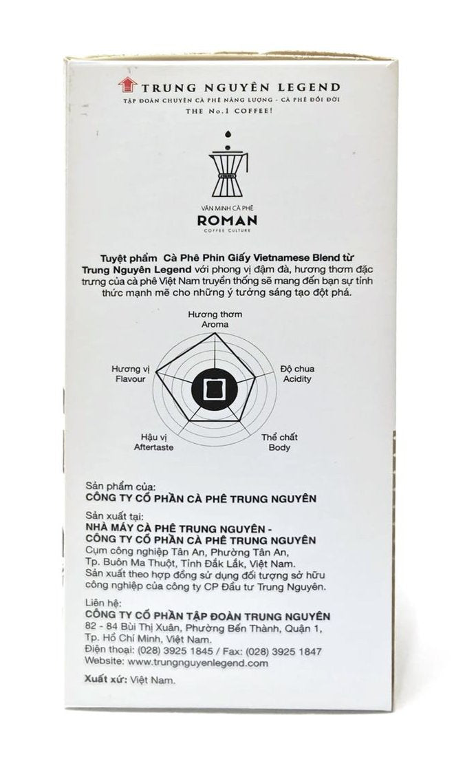 Trung Nguyen Vietnamese Blend Coffee 3.53oz - A&E Foodstore