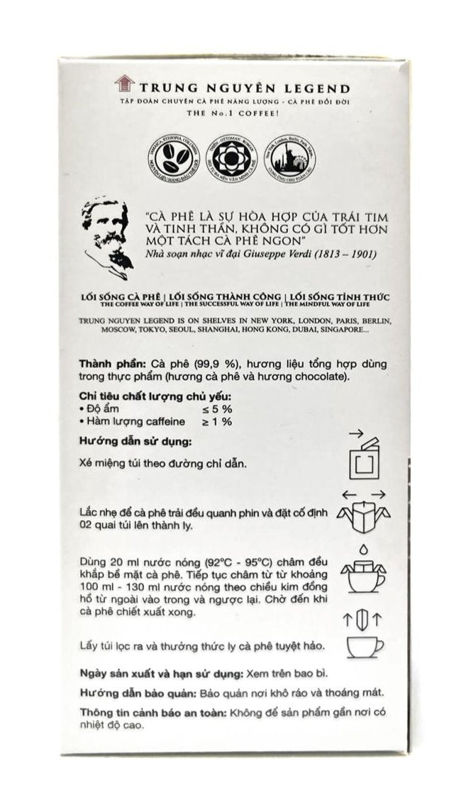 Trung Nguyen Vietnamese Blend Coffee 3.53oz - A&E Foodstore