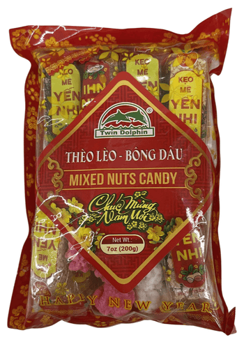 Twin Dolphin Mixed Nuts Candy 7oz - A&E Foodstore