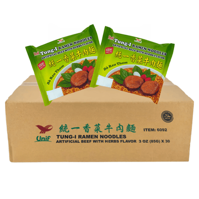 [UNIF] Ramen Beef & Herb Flavor Noodles - 3oz - A&E Foodstore