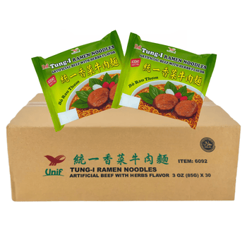 [UNIF] Ramen Beef & Herb Flavor Noodles - 3oz - A&E Foodstore