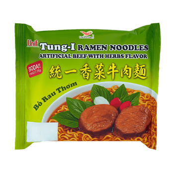[UNIF] Ramen Beef & Herb Flavor Noodles - 3oz - A&E Foodstore