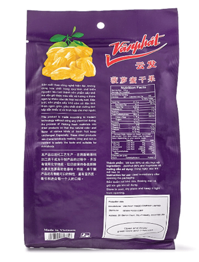 Vanphat Jack Fruit Chips 250 g - A&E Foodstore