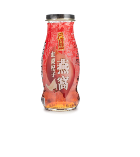 Golden Nest Bird's Nest Drink, Red Dates and Goji Berries 8 oz