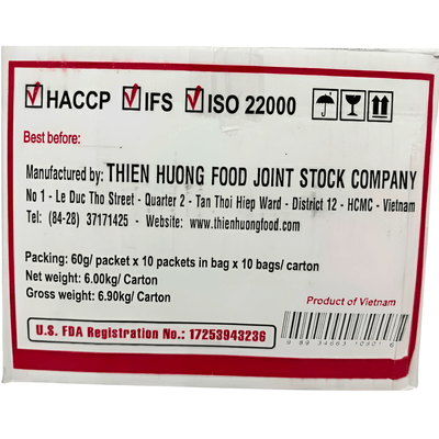VI HUONG Shrimp Flavour Instant Noodles 60g - A&E Foodstore