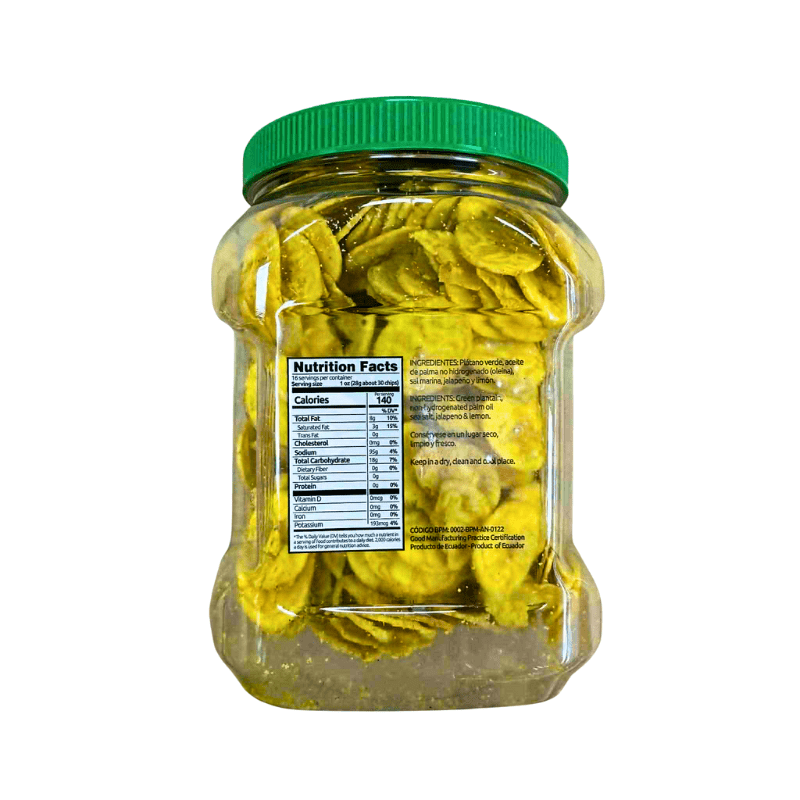 Vida Jalapeno Plantain Chips 450g - A&E Foodstore