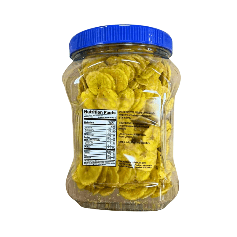 Vida Lightly Salted Plantain Chips 450g - A&E Foodstore