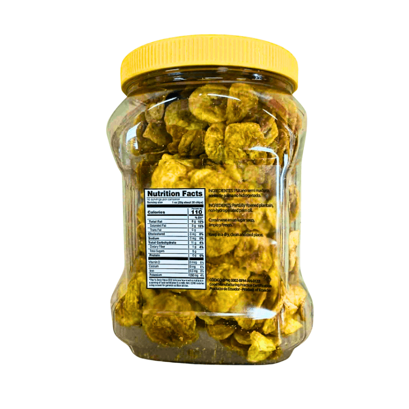 Vida Lightly Sweet Plantain Chips 450g - A&E Foodstore