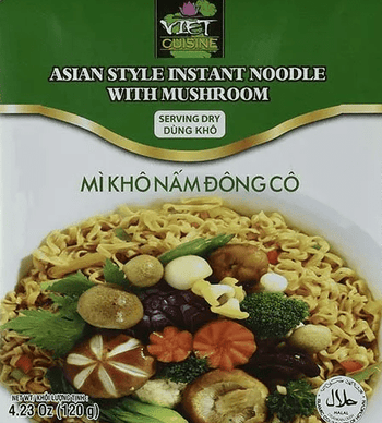 Viet Cuisine Asian Style Instant Noodle With Mushroom - A&E Foodstore