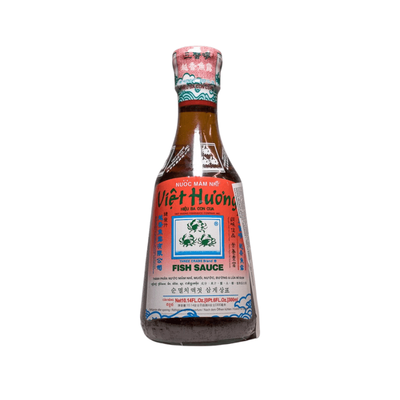 [VIET HUONG] Three Crabs Fish Sauce - 10.4 oz - A&E Foodstore