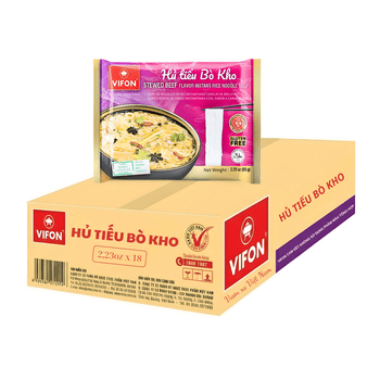 [VIFON] Hu Tieu Stewed Beef Noodles - 2.29oz - A&E Foodstore