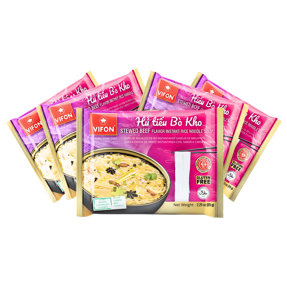 [VIFON] Hu Tieu Stewed Beef Noodles - 2.29oz - A&E Foodstore