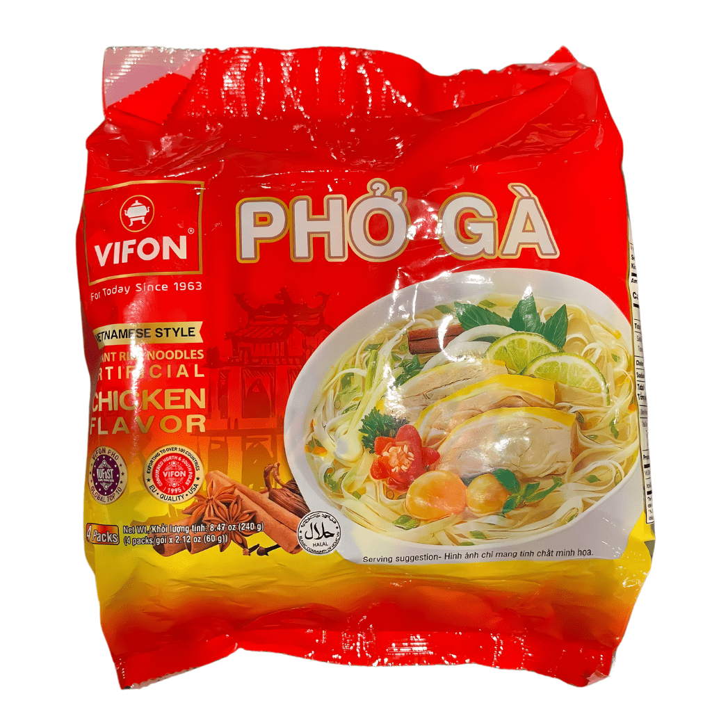 Vifon Pho Chicken Flavour 4 Packs 8.47oz - A&E Foodstore