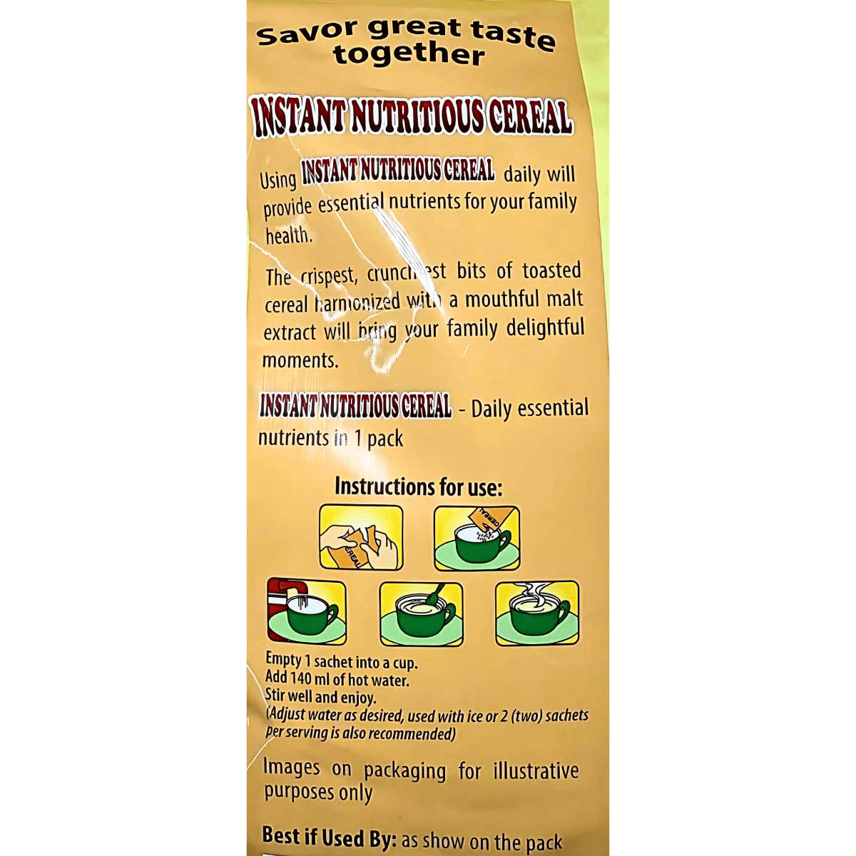 Vinacafe Instant Nutritious Cereal 1.1lb - A&E Foodstore