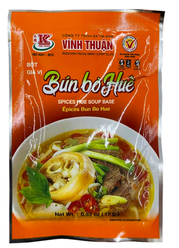 Vinh Thuan Spices Bun Bo Hue Soup Base 0.53 oz - A&E Foodstore