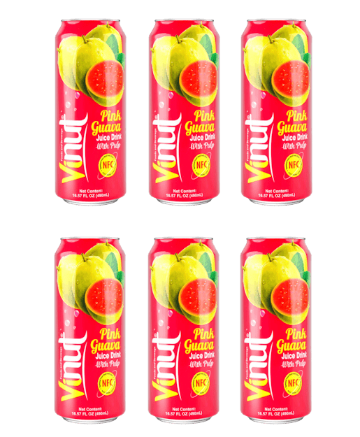Vinut Guava Juice with Real Pulp 490ml - A&E Foodstore