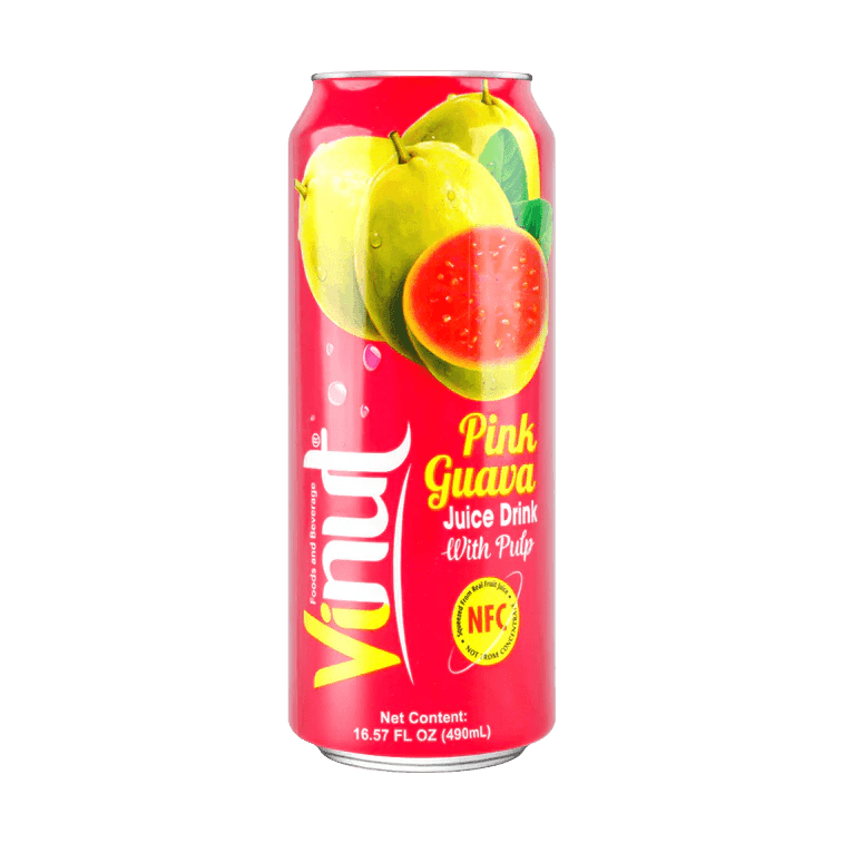 Vinut Guava Juice with Real Pulp 490ml - A&E Foodstore