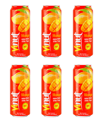 VINUT NFC Mango Juice Drink With Pulp 490ml - A&E Foodstore