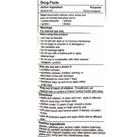 Vita - Ease External Pain Relieving Patch 4pcs - A&E Foodstore