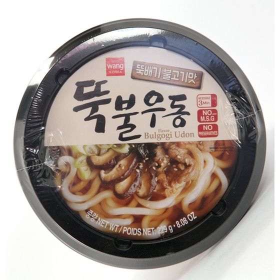 Wang Korea BBQ Bulgogi Udon Bowl 8.08oz - A&E Foodstore