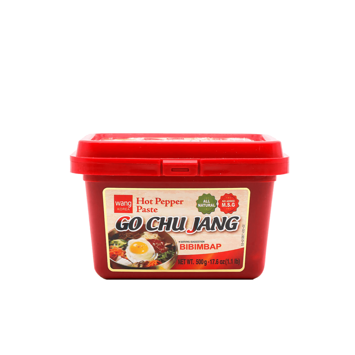 Wang Korea Bibimbap Hot Pepper Paste 500g - A&E Foodstore