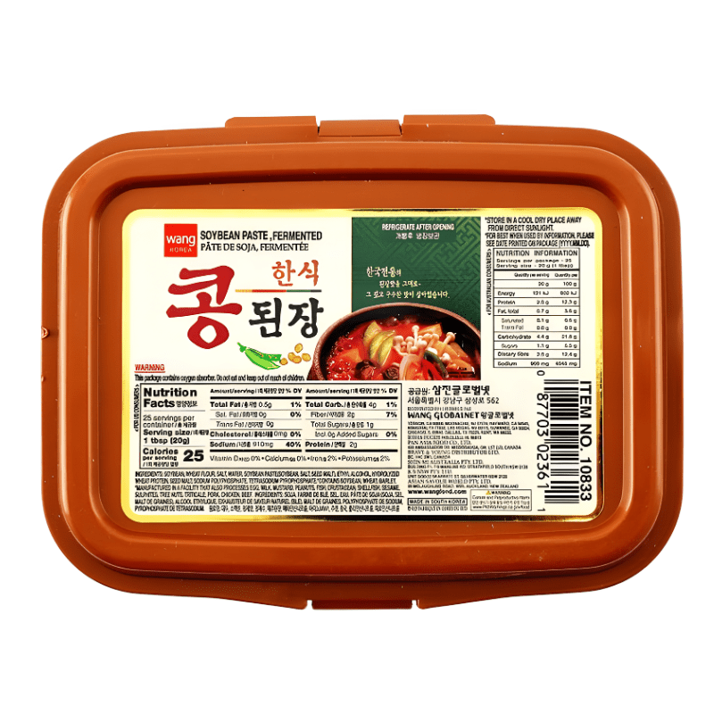 Wang Korea Fermented Soybean Paste 500g - A&E Foodstore