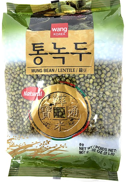 Wang Korea green mung bean 32oz - A&E Foodstore