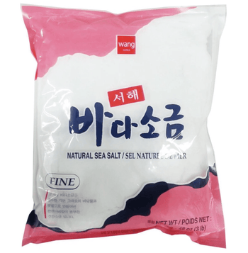 Wang Korea Korean Sea Salt Fine 3lb - A&E Foodstore