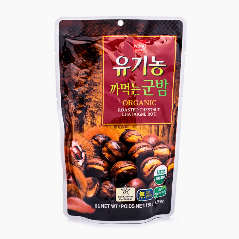 Wang Korea Organic Roasted Chestnut 150g - A&E Foodstore
