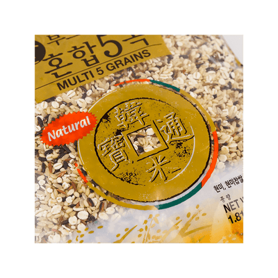 WANG Korea Soft Mixed 5 Grains 4lb - A&E Foodstore
