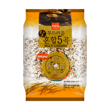 WANG Korea Soft Mixed 5 Grains 4lb - A&E Foodstore