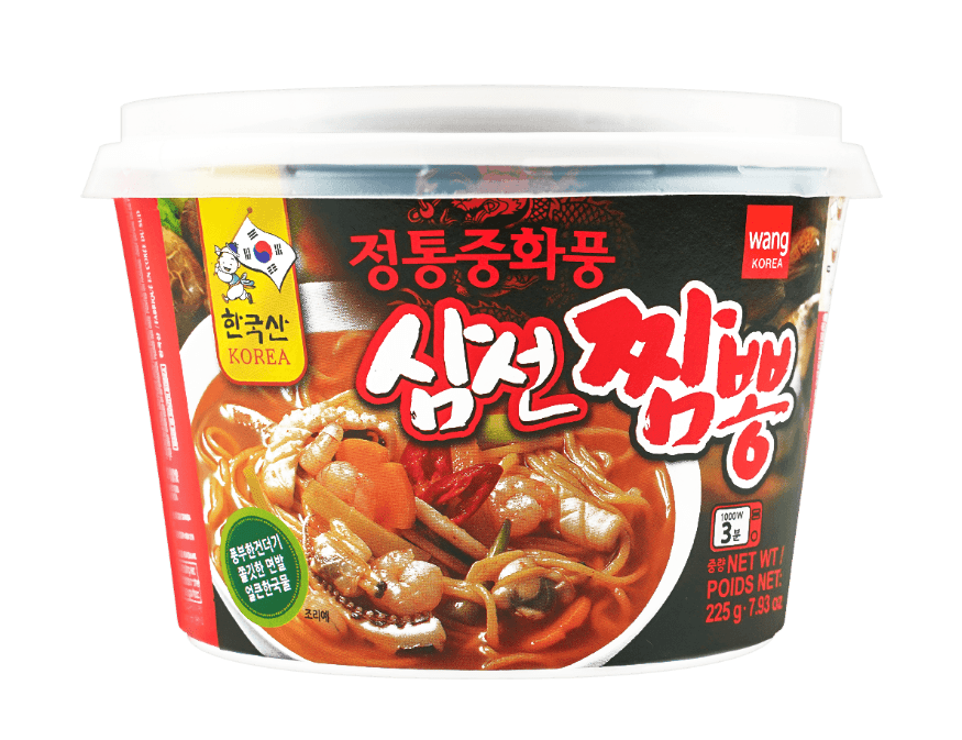 WANG Korea Spicy Seafood Noodles 225g - A&E Foodstore