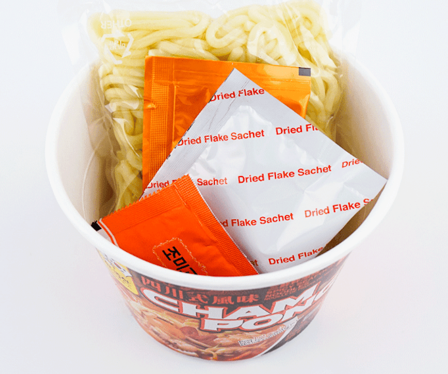 WANG Korea Spicy Seafood Noodles 225g - A&E Foodstore