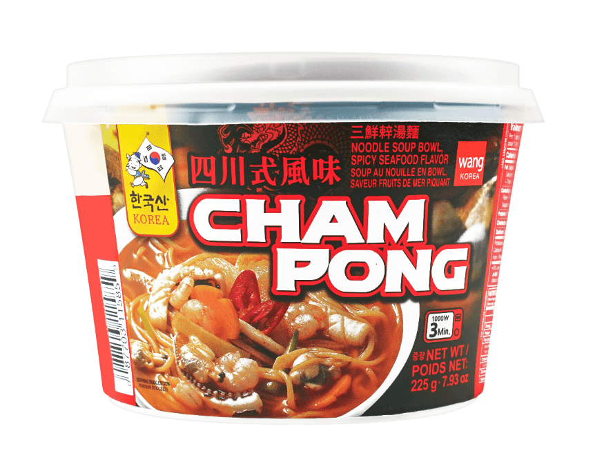 WANG Korea Spicy Seafood Noodles 225g - A&E Foodstore