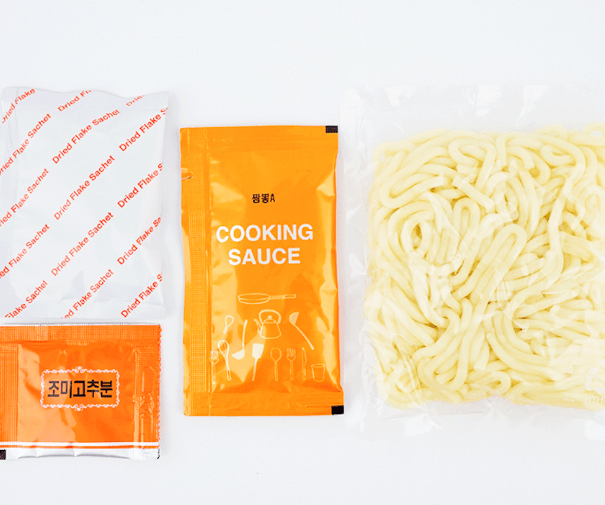 WANG Korea Spicy Seafood Noodles 225g - A&E Foodstore