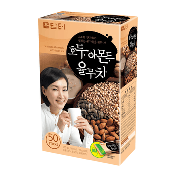 Wang Korea Walnut Almond Adlay Tea 50packs - A&E Foodstore