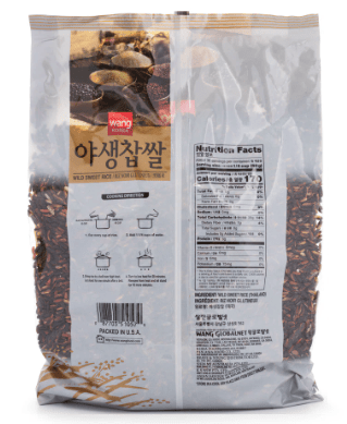 Wang Korea Wild Sweet Rice 4 lb - A&E Foodstore