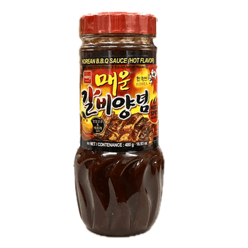 Wang Korean BBQ Sauce Hot & Spicy Marinade 480g - A&E Foodstore