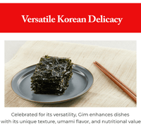 Wang Korean Roasted Seaweed Snack with Wasabi, Keto - friendly, Vegan, Gluten - Free, Healthy Snack, Pack of 16 - A&E Foodstore