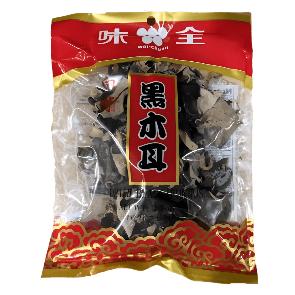 Wei - Chuan Dried Black Fungus 2.5oz - A&E Foodstore