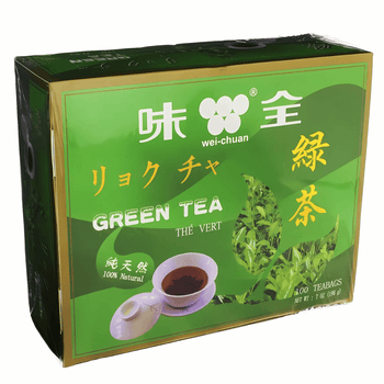 Wei - Chuan Green Tea 7oz - A&E Foodstore