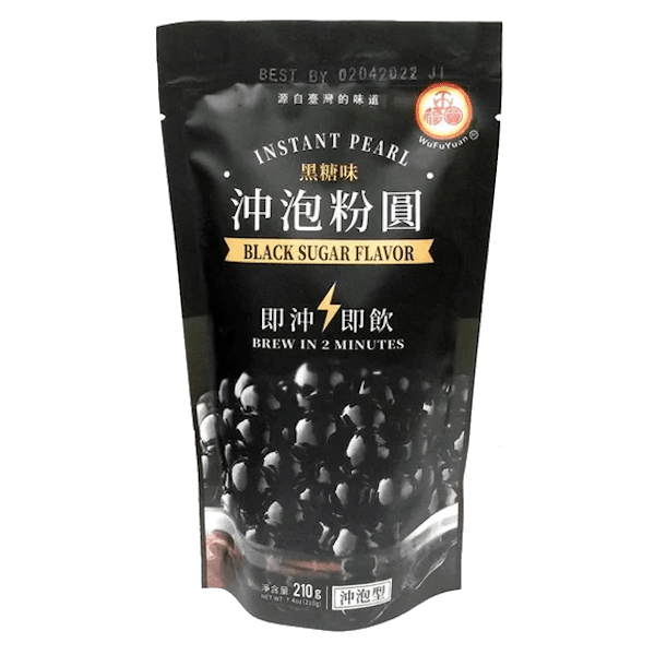 WFY Instant Tapioca Pearl – Black Sugar 210g - A&E Foodstore