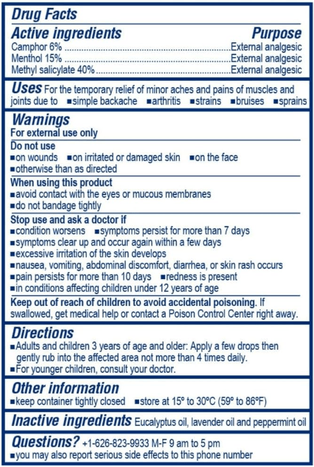 White Flower External Analgesic Balm Oil 20ml/ 0.676fl Oz., Authentic US import (1 bottle) - A&E Foodstore