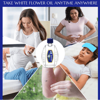 White Flower External Analgesic Balm Oil 20ml/ 0.676fl Oz., Authentic US import (1 bottle) - A&E Foodstore